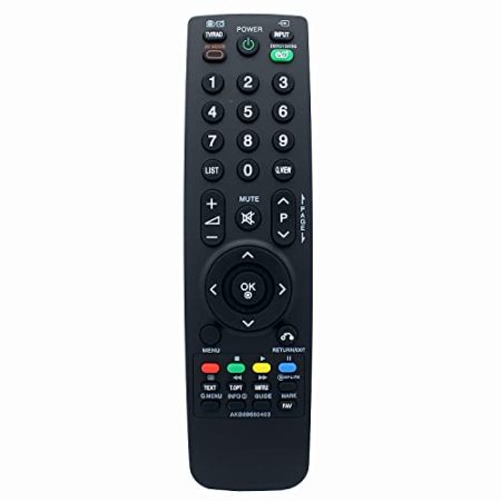 AKB69680403 Fernbedienung Ersatz für LG TV 42LF2500 42LF2510 19LH2000 19LH2000ZA 19LH2020 19LH2020ZC 37LF2500 37LF2510 372100 LH200 0 37LH2010 42LH2000 42LH2010 42LH3000 42LH3010