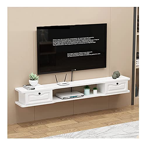 Vendics Tv-Ständer Schrank Tv Wandeinheiten Für Wohnzimmer Medienkonsole Tv-Ständer Wandschrank Für Wohnzimmer Schlafzimmer Büro Spielzimmer/a/160X24X20Cm