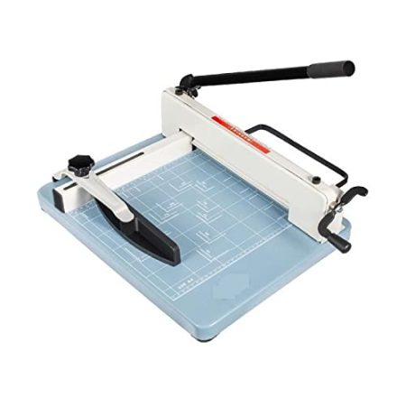 12/17 Zoll manueller Papierschneider Guillotine-Trimmer Hochleistungs-300-500-Blatt-Aktenvernichter for Fabrik-Schulbüro-Zubehör mit hoher Effizienz (Color : 12 Inch 300 Sheets)