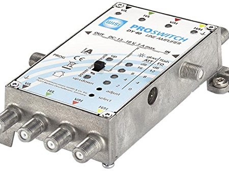 WISI 73620 "DY 40" PROSWITCH SAT Verstärker Silber