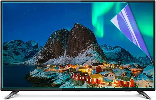 XDRGOOIUY TV-Displayschutzfolien für 32-75 Zoll (81,3-190,5 cm), matt, Blendschutz, Bildschirmfilter, Anti-Blaulicht-Schutzfolie, Augenschutz, TV-Zubehör