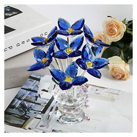 jbshop Desktop Dekoration Kristallblume Wohnzimmer TV-Kabinett Kreative kleine Möbel für Freundin Geburtstagsgeschenke Büro-Handwerk Zubehör Wohnkultur Produkte (Color : C)
