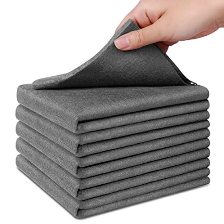 Vicloon Verdicktes magisches Reinigungstuch,5 Stück Reinigungstücher,Magisches Reinigungstuch Wiederverwendbares für Küchen, Badezimmer,Glas, Autos- 30x40cm