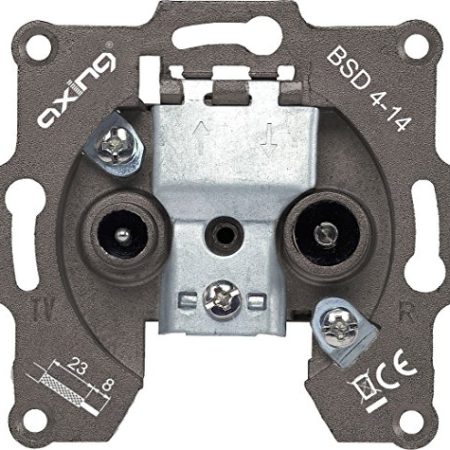 Axing BSD 4-14 Durchgangsdose mit 14 dB Anschlussdämpfung