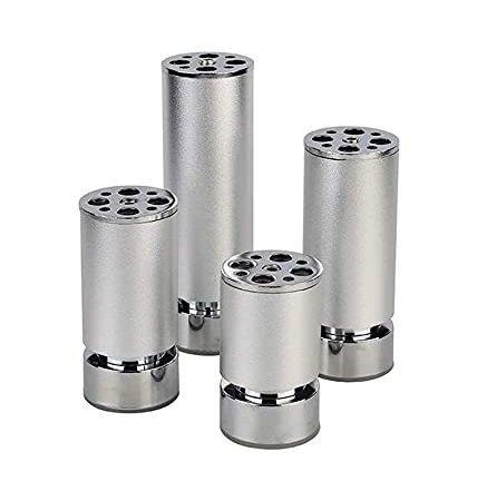 ZZYE Möbelfüße Möbelbeine X4,Sofa/Schrank Metall Erhöhungsfüße,Beine für Möbel,TV-Schrankbeine,Tragfuß,Badezimmerschrank Beine Hardware-Zubehör Tischfüße (Size : 30cm(12in))