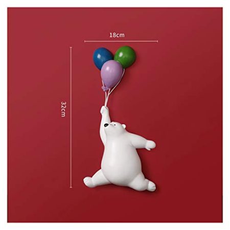 zxb-shop Inhaber Desktop Offic Decor Kreativer Ballon Bär Desktop Wohnzimmer TV-Kabinett Büro-Zubehör kleine Geschenke für Mädchen Bücherregal Desktop-Dekor (Color : D)