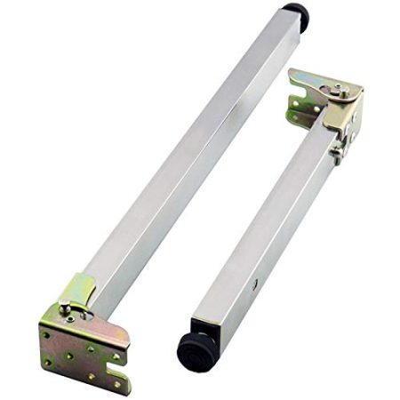 Yanty Klappbare Tischbeine, Versenkbare Möbelfüße,Quadratischer Stützfuß, Tischhalterungen Aus Metall, DIY-Hardware-Zubehör,90cm/35in