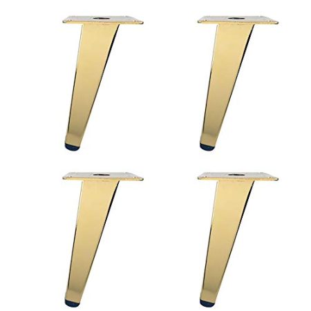 4 sätze von Eisen möbel Beine Tee Tisch Beine Sofa fuß zubehör tv Schrank fuß Metall möbel unterstützung Beine（13/15/17cm）