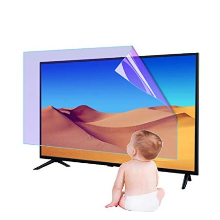 AIZYR Anti Blaulicht Matt TV Displayschutzfolie - Reduzieren Sie Die Kratzfeste PET-Folie TV-Zubehör Zur Linderung Von Augenermüdung,47 inch 1044 x 590