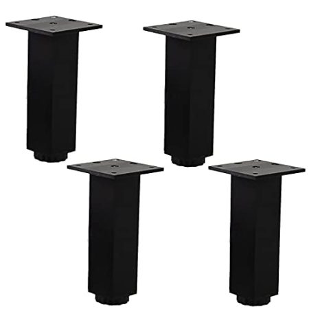 Verstellbare Möbelbeine,Sofabeine Aluminiumlegierung,4 Möbelbeine Metall,Schrankbeine mit Schrauben,Bettfüße,DIY-TV-Schreibtisch-Tischbeine,Ersatzbeine,Hardware-Zubehör Sofamatte ( Size : 4.7inch )