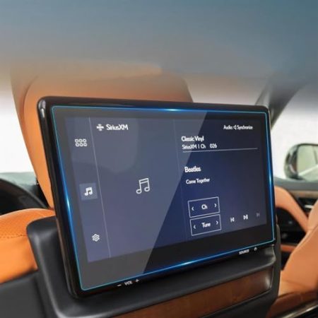 Auto Navi Folie Zubehör Carplay Auto Aufkleber Screen Protector Für LEXUS LX600 RHD 2023 Gehärtetem Glas Schutz Film Navigation Automotive Zubehör (Size : BLUE TV)