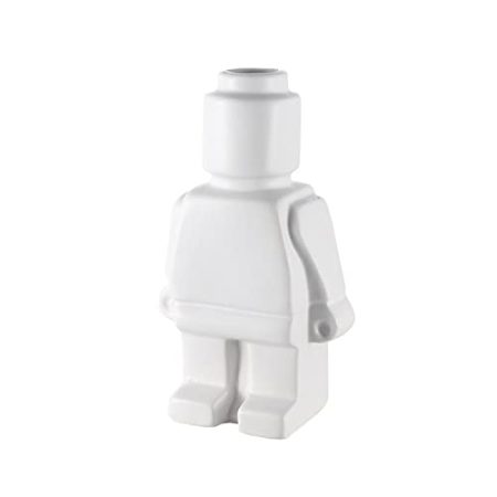 Vasen Europäischen Stil Keramik Statue Kreativität Mann TV Schrank Desktop Blumenvase Moderne Dekoration Zubehör for Wohnzimmer Vase/Blumenvase (Color : C)