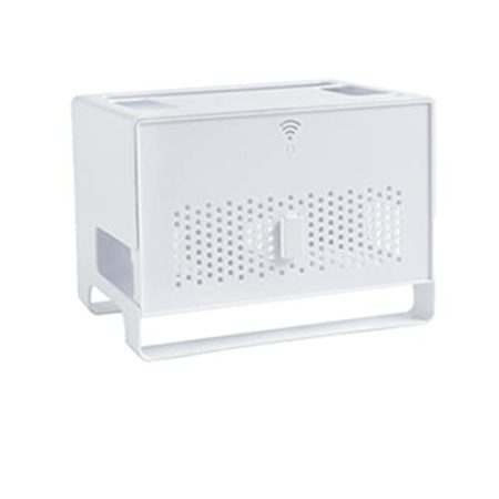 FGDIUCVN Schwebender TV-Ständer, Router-Aufbewahrungsbox, WiFi-Router-Halterung, Set-Top-Box, DVD-Aufbewahrungsregal, Finishing-Box, Aufbewahrungswandregalhalterung, TV-Zubehör für Zuhause