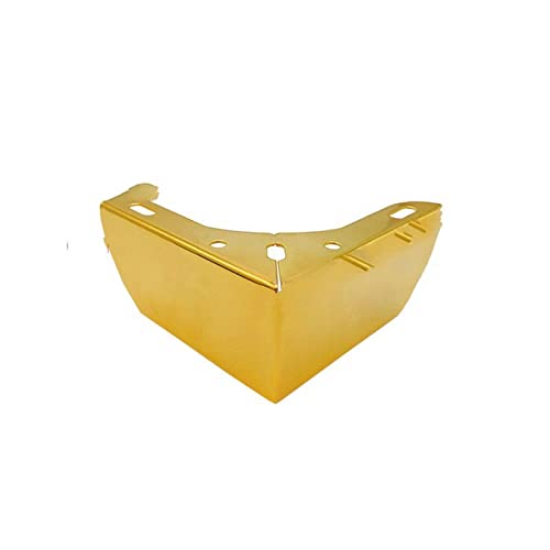 FanXus Möbelbeine, 4 Stück, TV-Möbelbeine für Tisch, Kaffee, Stuhl, Sofa, Beine, Kommoden, Badezimmer, Schrank, Fuß, Hardware-Zubehör, Möbelfüße/Gold/10 cm Made in China
