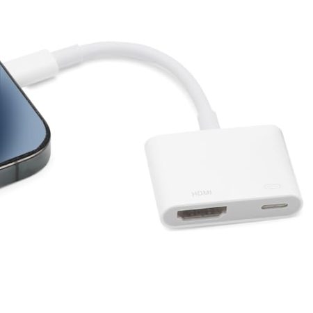 HENGBIRD HDMI Adapter für iPhone iPad, 1080P HDMI Digital AV Adapter für iPhone, Video & Audio Sync Bildschirm Konverter, HDMI Kabel Verbinder kompatibel mit HDTV/Projector/Monitor - Plug and Play