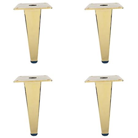 4 sätze von Eisen möbel Beine Tee Tisch Beine Sofa fuß zubehör tv Schrank fuß Metall möbel unterstützung Beine（13/15/17cm）