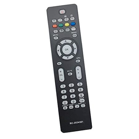 ALLIMITY RC2034302/01 sub RC2034301/01 Fernbedienung Ersetzen für Philips TV 42PFL7562D/10 42PFL7532D/79 42PFL7572D 32PFL7332D 42PFL7332 TV327532 32PFL7532D/79 32PFL7572D/10 32PFL7562D/10 37PFL7332/10
