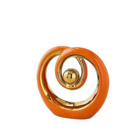 XUXINYCS Ästhetische, abstrakte Ornamente, Keramikmaterial, hoher Sinn, Heimbüro, Wein- und TV-Schrank, Zubehör, Heimdekoration, Wohnungswarm