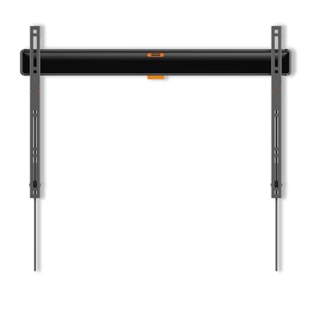 Vogel's TVM 3607 - Feste TV-Wandhalterung für 40-100 Zoll Fernseher, Sicheres Einrasten mit ClickLoc, Ultra-flach, Belastbar bis 75 kg, TÜV-Zertifiziert, VESA 100x100 bis 600x400