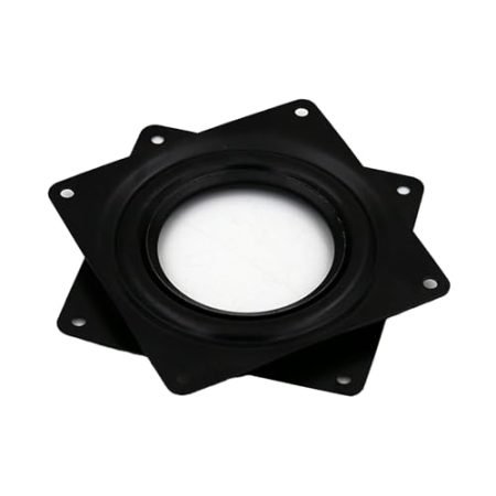 JEKKAH Universal Hohl Plattenspieler Esstisch TV Möbel Display Ständer Voller Perlen 360 Grad Rotierenden Basis Lazy Susan Lager(4inch)