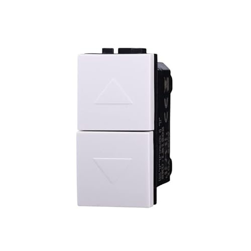 ETTROIT (Löschmittel) Module, Schalter, Schalter, TV Dimmer, kompatibel mit der Living-Serie, Weiß