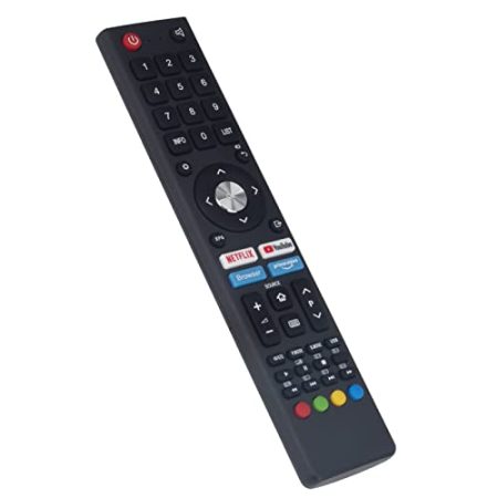 VINABTY GCBLTV02BDBIR ersetzen Fernbedienung passend für CHiQ TV L32H7L L32H7N L40H7N L32H5S U43H7L U50H7N U55H7L U55H7LX U55H7N U58G7N