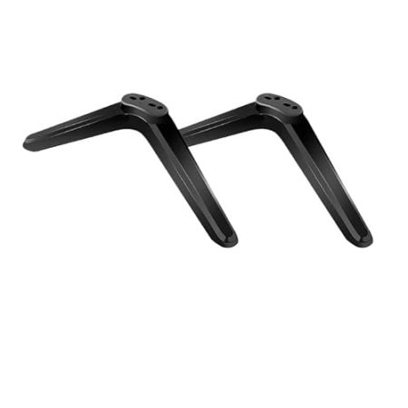 ICKUMDQUU 32-65 Zoll TV-Basis, Basisfüße, TV-Halterung, Montage von Desktop-Desktop-Halterung, Zubehör mit Schraubensatz