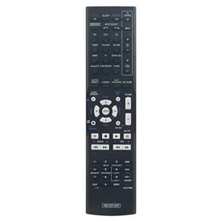 VINABTY Neu AXD7660 ErsatzFernbedienung AXD7660 Receiver FernbedienungErsatz für Pioneer AV Receiver Home Theater AXD7660 Remote Controller