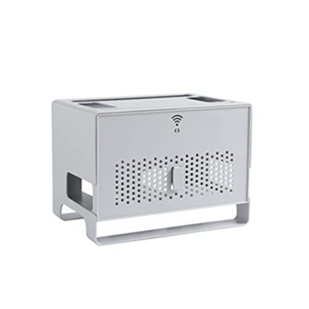 FGDIUCVN Schwebender TV-Ständer, Router-Aufbewahrungsbox, WiFi-Router-Halterung, Set-Top-Box, DVD-Aufbewahrungsregal, Finishing-Box, Aufbewahrungswandregalhalterung, TV-Zubehör für Zuhause