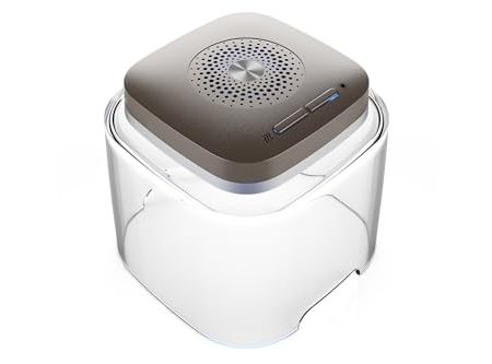 flow-med Dry Cap UV 2.1 - Trockenbox für Wiederaufladbare Hörgeräte - Hörgerät Reinigung mit UV Lampe - Hörgerättrockner - Trockner Hörgeräte wiederaufladbar - Hochwertiges Hörgerät Zubehör