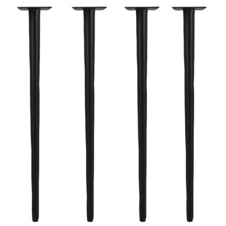 HZEPDVT Edelstahl Kegelrohrfüße TV-Schrank Metallfüße Badezimmerschrankfüße Hardwarefüße Zubehör Möbelstützbeine(72cm)