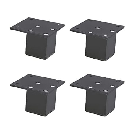 Verstellbare Möbelbeine,Sofabeine Aluminiumlegierung,4 Möbelbeine Metall,Schrankbeine mit Schrauben,Bettfüße,DIY-TV-Schreibtisch-Tischbeine,Ersatzbeine,Hardware-Zubehör Sofamatte ( Size : 1.2inch )