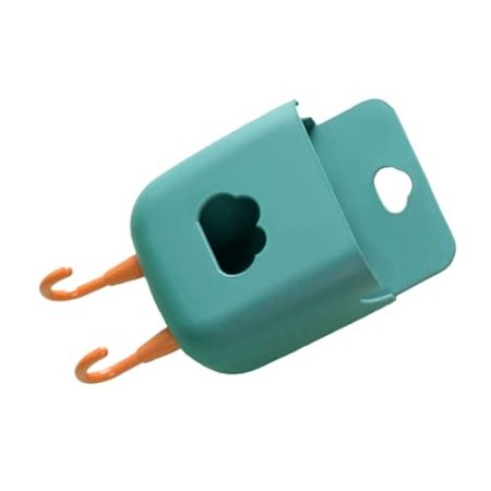 Fernbedienungshalter Wandhalterung, Wandhalterung Telefonhalter TV Klimaanlage Fernbedienung Ständer Organizer Aufbewahrungsbox für Schlafzimmer Badezimmer Büro Stanzfrei