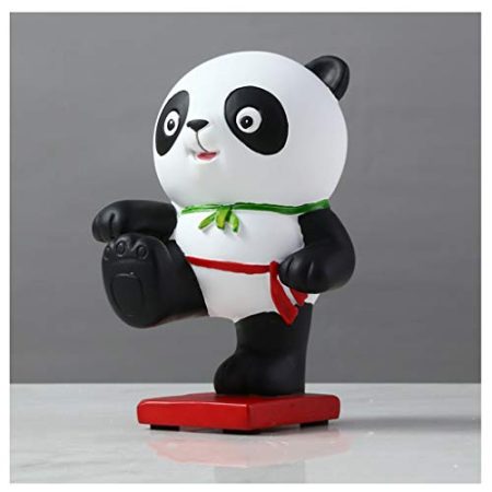 Inhaber Desktop Offic Decor Nordic Panda Möbel Kreative Startseite Wohnzimmer TV Schrank Kinderzimmer Desktop-Zubehör Geschenke Handarbeit einzigartige Formen Bücherregal Desktop-Dekor ( Color : C )