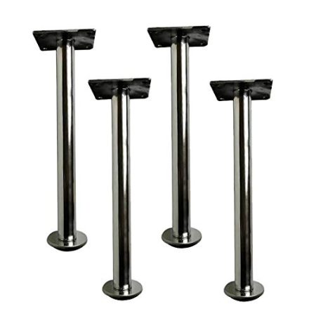 EZZON Verstellbare Tischbeine, Möbelbeine aus Metall, Stützfüße für Sofa, TV-Schrank, Couchtisch, Zubehör für Bettbeschläge, Traglast 800 kg