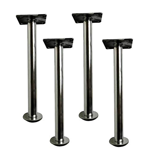 EZZON Verstellbare Tischbeine, Möbelbeine aus Metall, Stützfüße für Sofa, TV-Schrank, Couchtisch, Zubehör für Bettbeschläge, Traglast 800 kg
