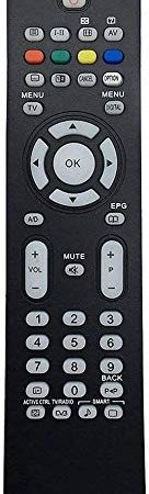 VINABTY RC2034301/01 Fernbedienung für Philips TV RC203430101 19PFL5602D 20HF5335D 20PFL5522D 23PFL5322 23PFL5522D 26PFL3512D 26PFL7532D 32PFL3512D 32PFL5522 37PFL5522 42PFL7662D 50PFP5532D 52PFL3603D