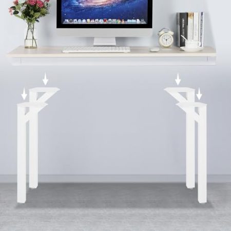 GramStudio Metall Tischgestell 4 Stück Y Legs Tischbeine 28,35'' Möbelfüße Möbel Zubehör Tischfüße für Schreibtische,Computerschreibtische, Esstische