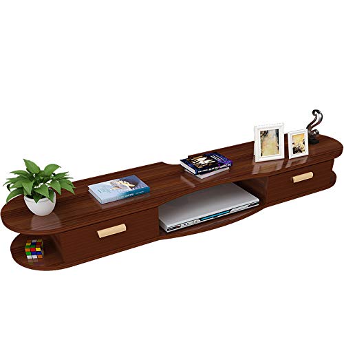 Vendics Wandhängender Tv-Schrank, Multifunktionales Schwebendes Unterhaltungsgerät, Tv-Hintergrund-Wandregal Für Wohnzimmer Und Schlafzimmer/B/140Cm