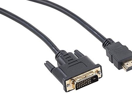 auvisio DVI Dual Link to HDMI: Adapterkabel HDMI auf DVI-D Dual-Link, schwarz, 1 m (DVI Dual Link HDMI Adapter, DVI HDMI Kabel, Audio Konverter)