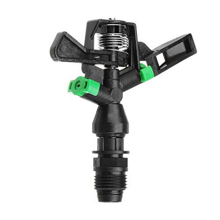 TuToy 1/2 Zoll Kunststoff 360 Grad Automatische Drehung Doppelsprüh-Kipphebeldüse