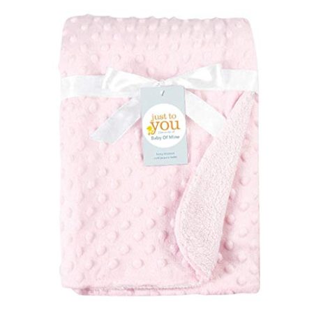 FeiliandaJJ Neugeborene Baby Decke Kinderwagen Winter Warme Flanell Decke Kuscheldecke,Atmungsaktiv und Weich Babydecke Baby-Badetuch Mädchen Jungen Sommer Klimaanlage (Rosa)