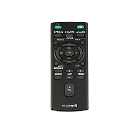 Vinabty Replacement Remote RM-ANU159 RMANU159 Compatible with Sony Home Audio AV System HTCT60, HT-CT60, SA-CT60, SACT60