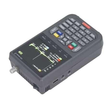 Handheld-Satellitenfinder, Digitaler Satellitenfinder mit Spektrumanalysator, DVB S2X S2 S-Empfänger für MPEG 2 4 Kanäle