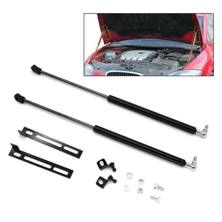 BAYDE 2PCS Auto Zubehör Motorhaube Haube Gas Frühling Strut Lift Unterstützung Hydraulische Stange Dämpfer Kit Für Sitz Für Leon MK2 2005-2012