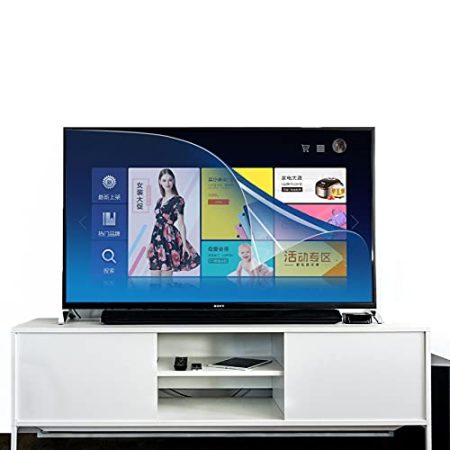 WLWLEO Anti Blue Light Screen Protector für 75 Zoll TV Filtern Sie Blaue Light & UV heraus Folieschutzfolie für 32.02.50/55/60/65/70 Zoll Monitore TV-Zubehör,50" 1101×620mm