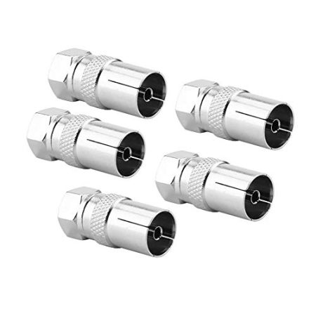 5pc Typ M Stecker Stecker Buchse zu RF Koaxial TV Antenne A Koaxial Adapter RF Koaxial TV Stecker Adapter