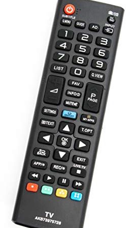 ALLIMITY AKB 73975728 Fernbedienung Ersetzen für LG LED LCD 3D Smart TV 42LB570 42LB580 42UB820 47LB570 47LB580 49UB820 49UB830 50LB570 50LB580 55LB570 55LB580 55UB830 60LB580 70LB6560