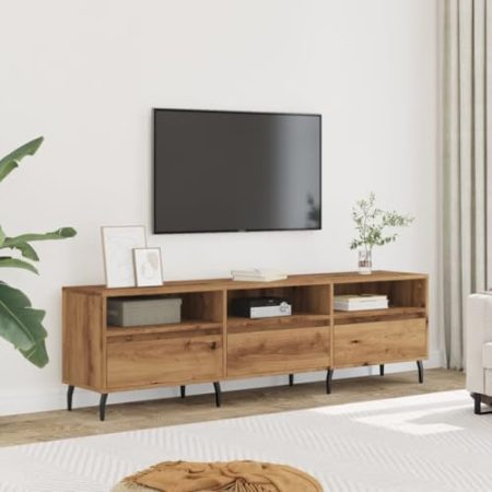 FSJIELW Home & Garden TV-Schrank Artisan Eiche 150 x 30 x 44,5 cm Holzmöbel Wahl