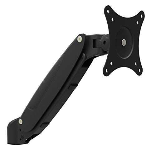 HFTEK Zubehör für Monitor-Halterung - Monitorarm - Bildschirme von 15 bis 27 Zoll - Belastbarkeit bis 8 kg - schwarz (HF11MB)